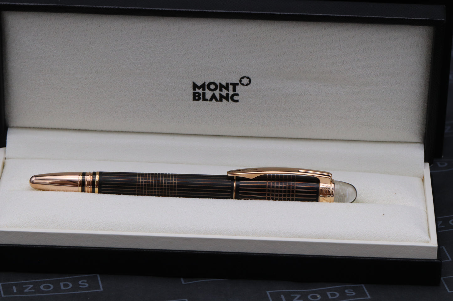 Montblanc Starwalker Red Gold Metal Rollerball / Fineliner Pen