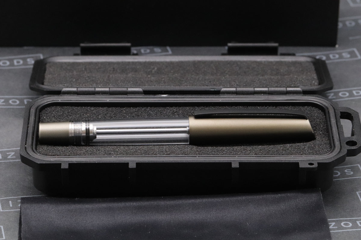 Fifty4T Titan SL Frozen Bronze Fountain Pen - EF Nib