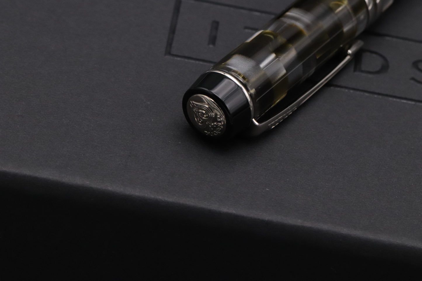 Parker Duofold International Check Olive Fountain Pen