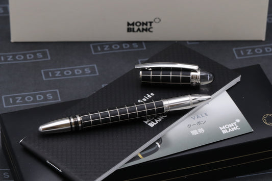 Montblanc Starwalker Rubber Platinum Rollerball / Fineliner Pen