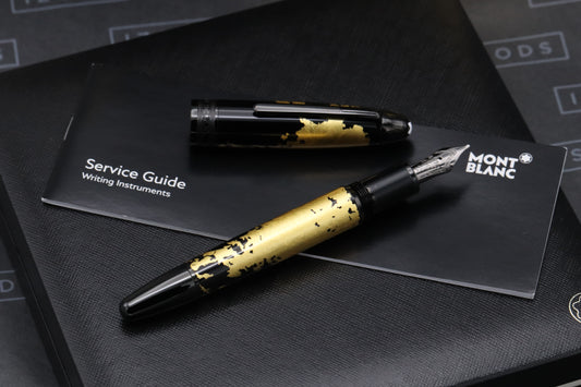 Montblanc Meisterstuck 146 LeGrand Solitaire Gold Leaf Fountain Pen - UNUSED