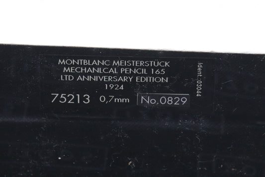 Montblanc Meisterstück Classique 75th Ann. LE1924 Mechanical Pencil - SEALED