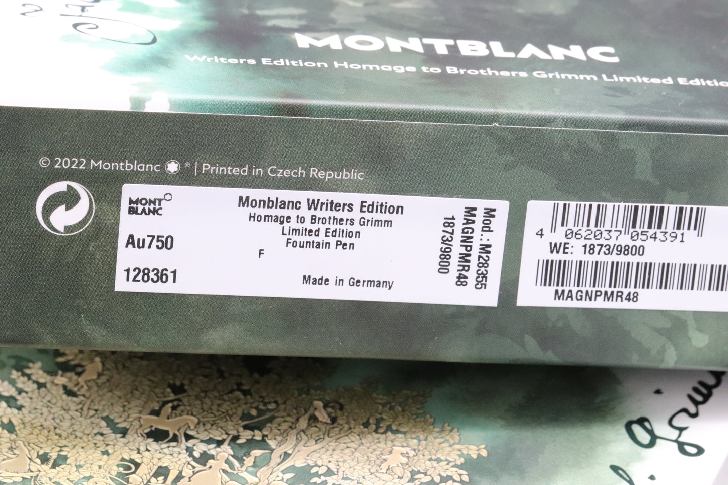 Montblanc Writers Edition Homage to Brothers Grimm Fountain Pen - UNUSED