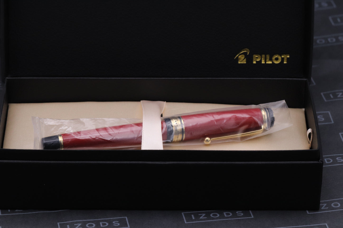 Pilot Custom 845 Urushi Vermilion Fountain Pen - INKED ONCE