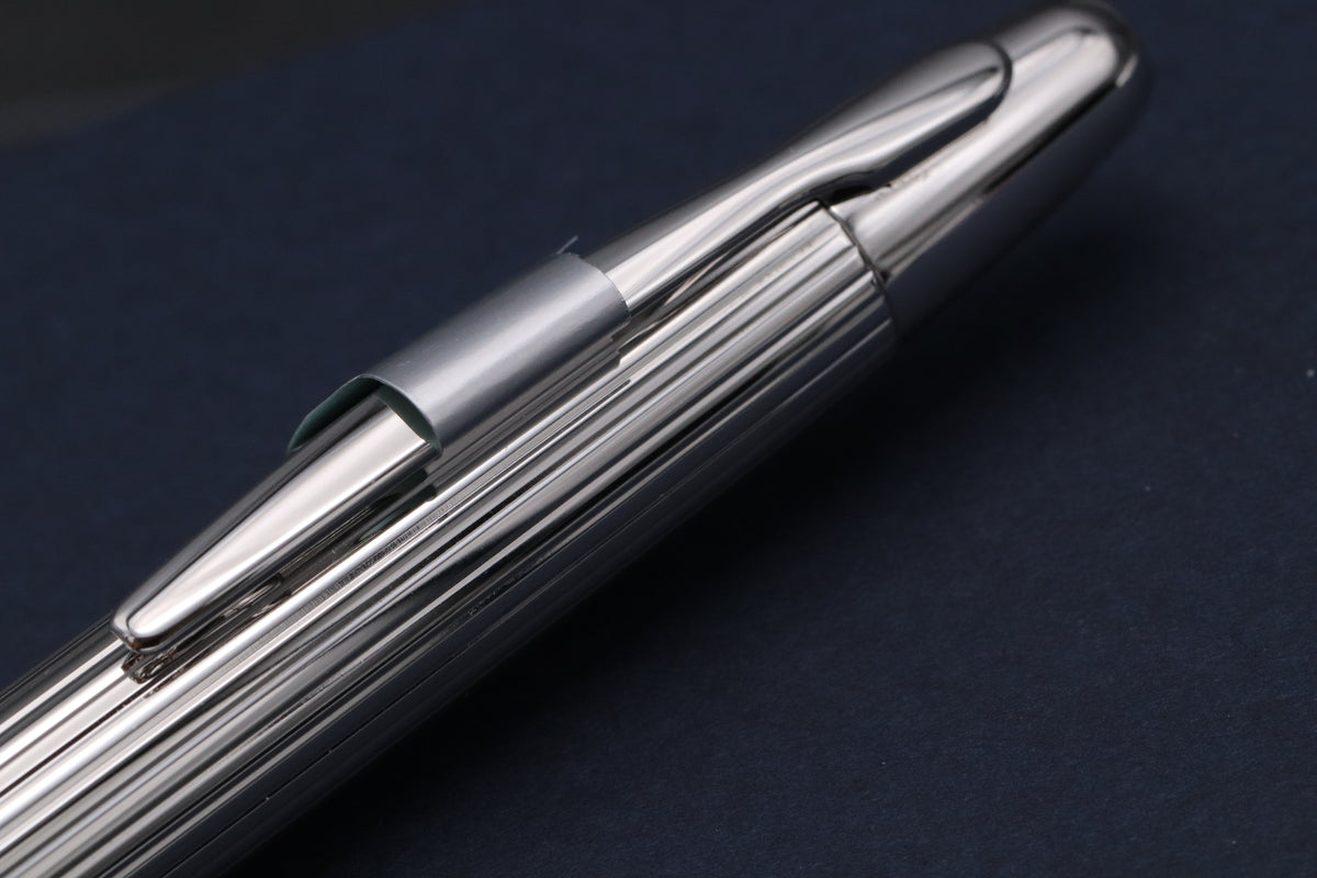 Pilot Capless 2019 Rhodium Stripe Fountain Pen
