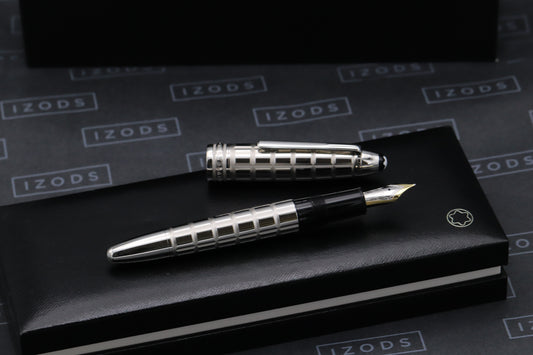 Montblanc Meisterstuck 146 LeGrand Platinum Facet Fountain Pen