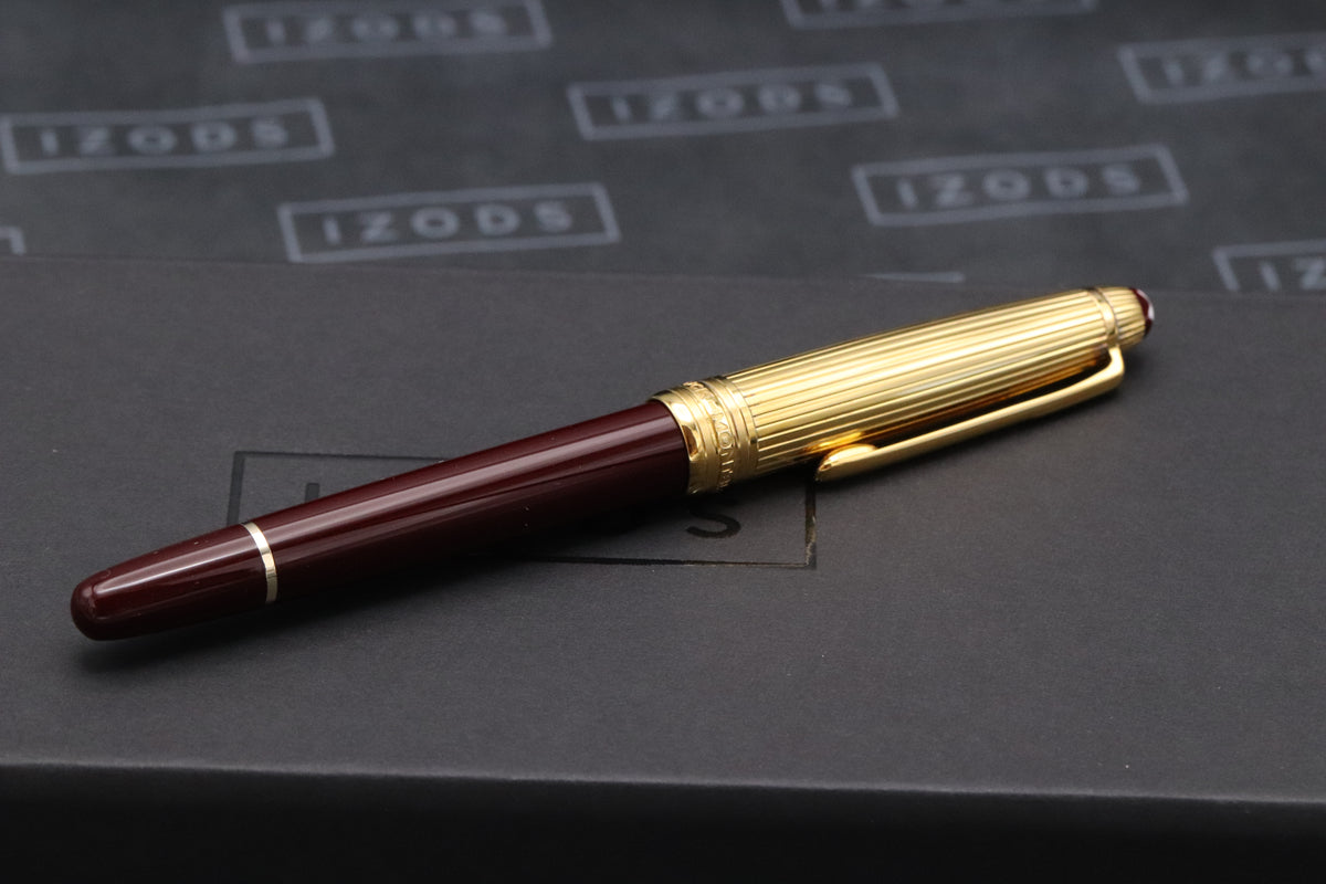 Montblanc Meisterstuck 144 Classique Bordeaux Vermeil Fountain Pen - BB Nib