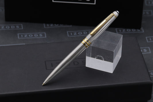 Montblanc Meisterstuck 165 Classique AG925 Pinstripe Solitaire Mechanical Pencil