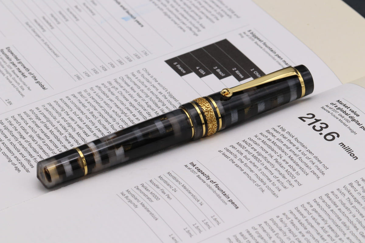 Alpha OroGrigio K Limited Edition Fountain Pen