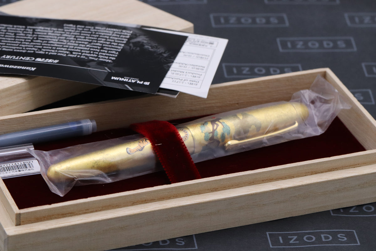 Platinum #3776 Matsu-Tora Kanazawa-Haku Fountain Pen