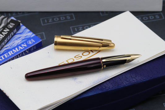 Waterman Edson Ruby Red Fountain Pen