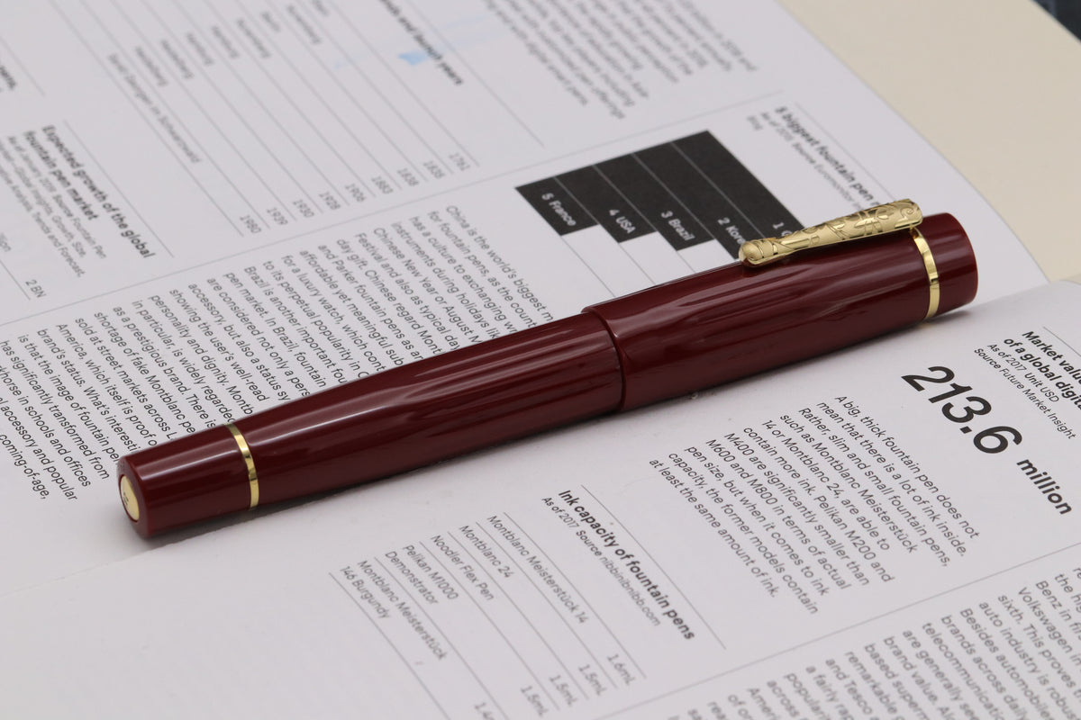 Delta Bio+16 Corallo Fountain Pen - #8 Nib