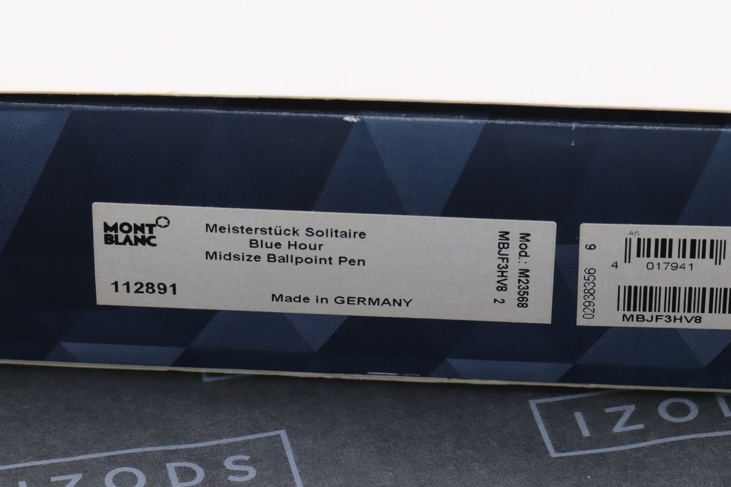 Montblanc Meisterstück Midsize Blue Hour Ballpoint Pen - UNUSED
