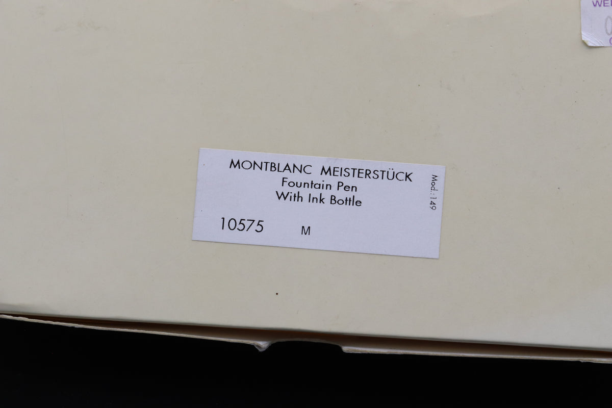 Montblanc Meisterstuck 149 Gold-Coated Fountain Pen - UNUSED