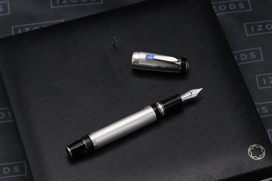 Montblanc Boheme Sterling Silver Bleu Fountain Pen - Serviced by Montblanc September 2026