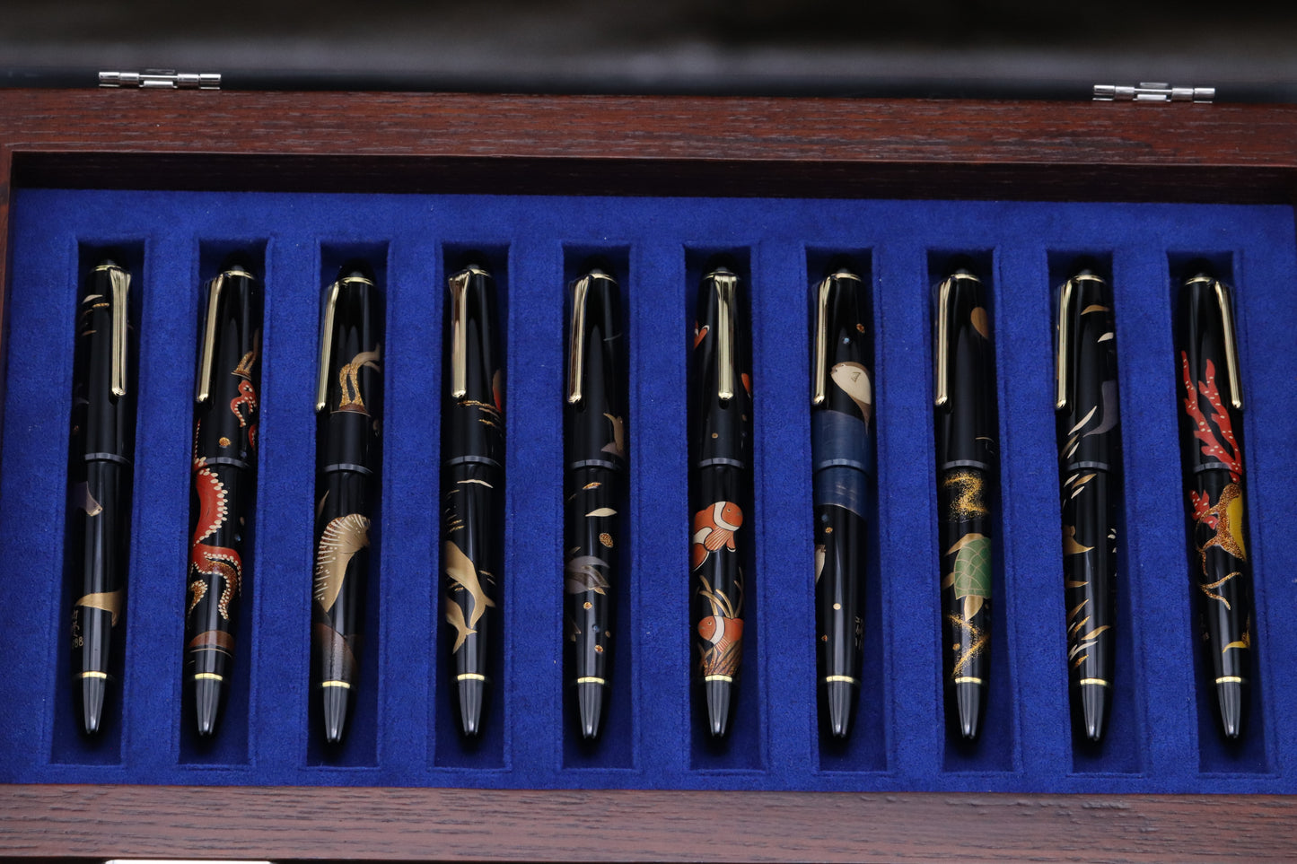 Sailor The Creatures of the Deep 10 Pen LE88 (No. 1) Fountain Pen Set - UNUSED