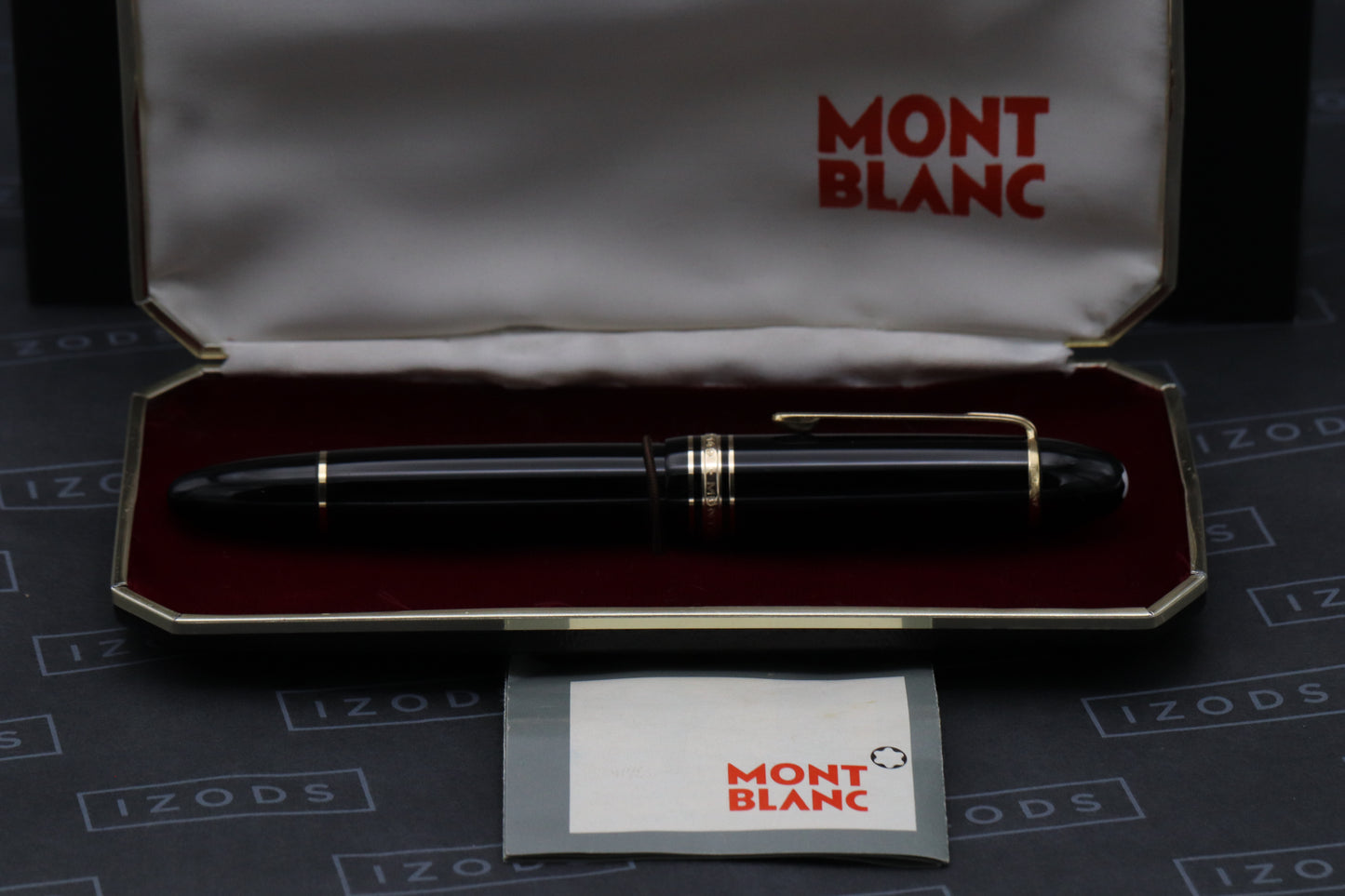 Montblanc Meisterstuck 149 Gold-Coated Fountain Pen - 1969-75 - Extra Fine Nib