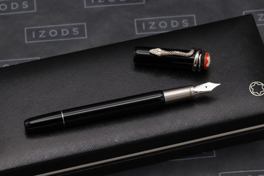 Montblanc Heritage Rouge et Noir Black SE Fountain Pen - UNUSED