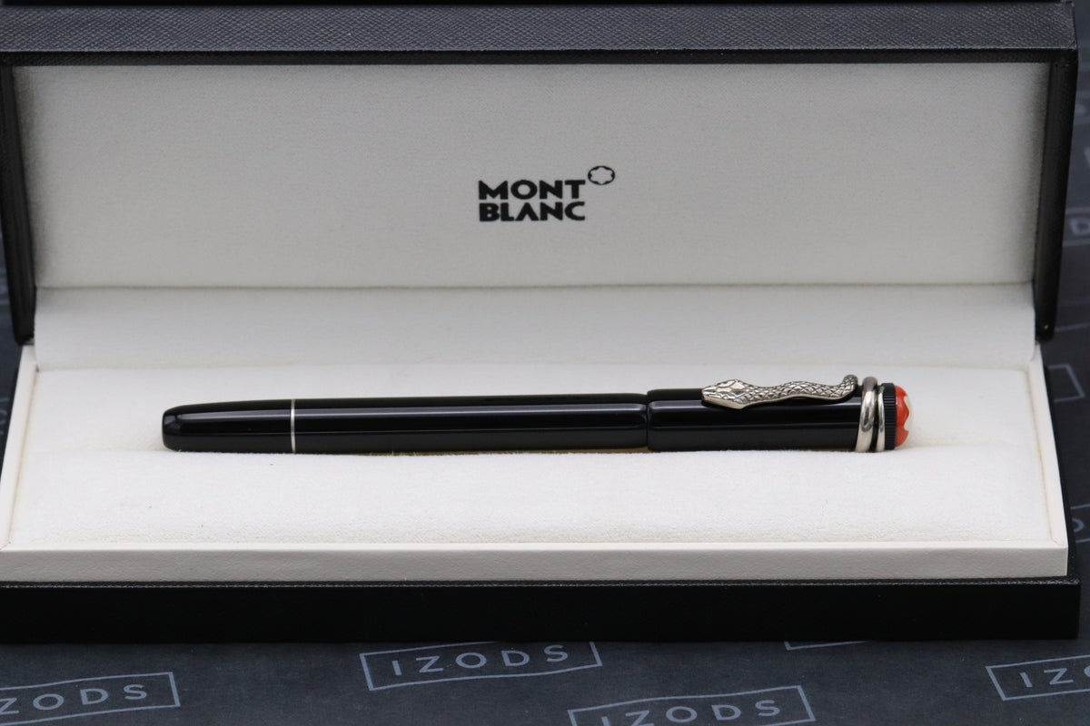 Montblanc Heritage Rouge et Noir Black SE Fountain Pen - UNUSED