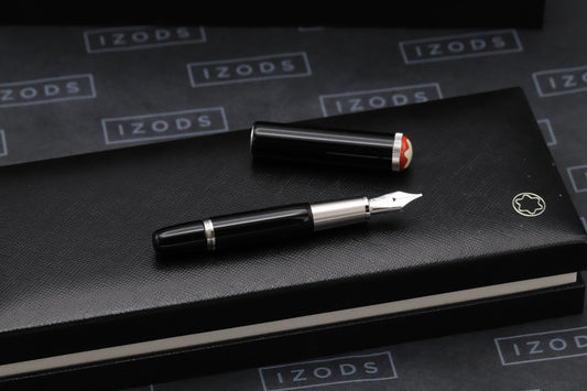 Montblanc Heritage Rouge et Noir Baby Black Resin Fountain Pen - UNUSED