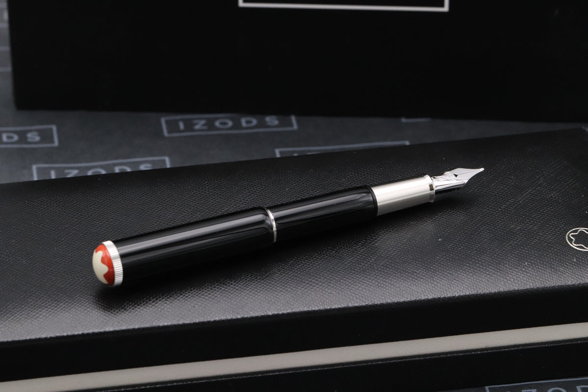 Montblanc Heritage Rouge et Noir Baby Black Resin Fountain Pen - UNUSED