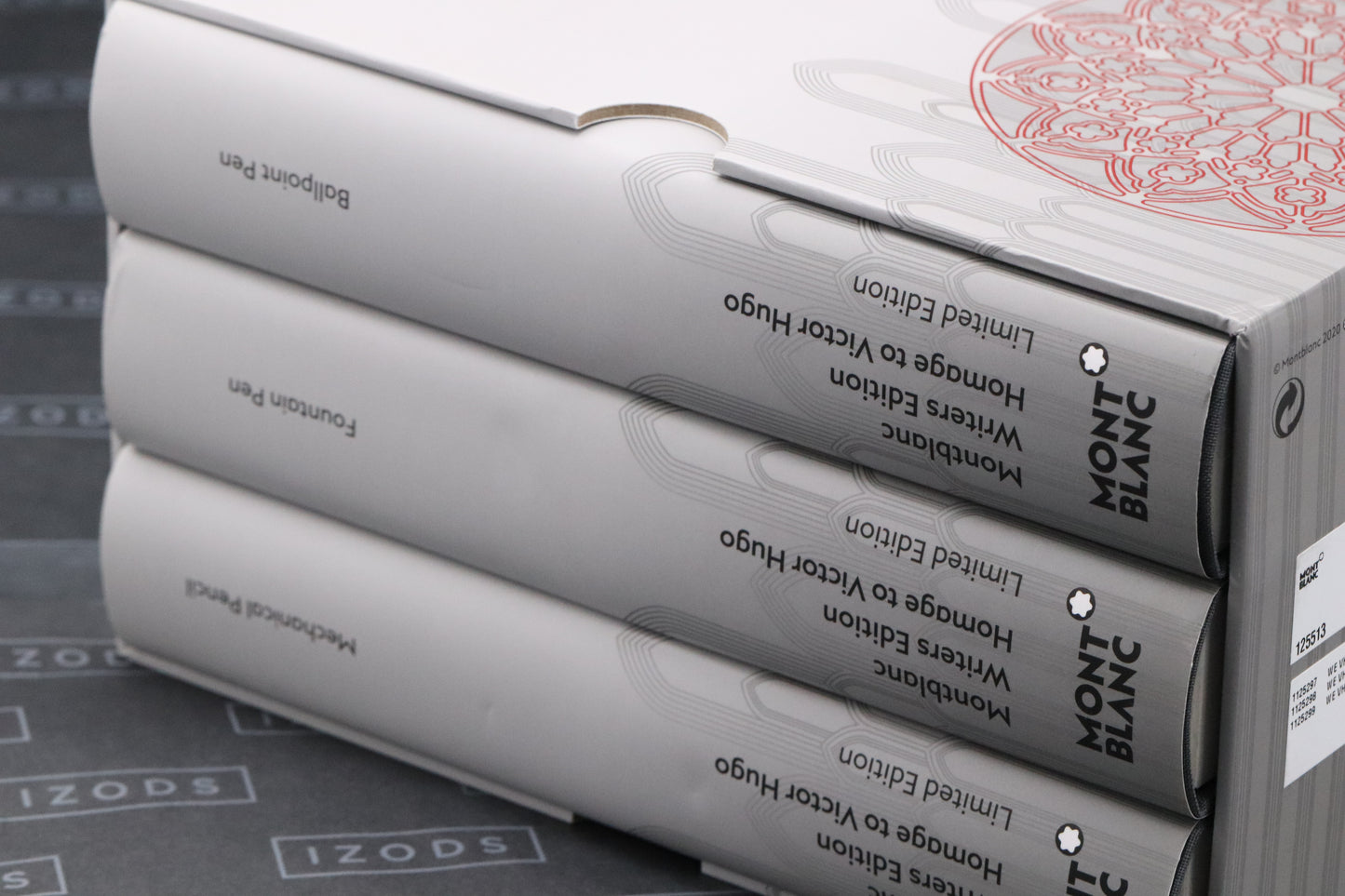 Montblanc Writers Edition Victor Hugo FP, BP, MP Set