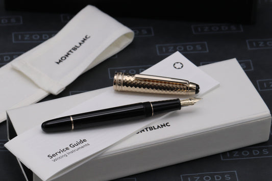Montblanc Meisterstuck Classique Geometric Dimension Doue Fountain Pen