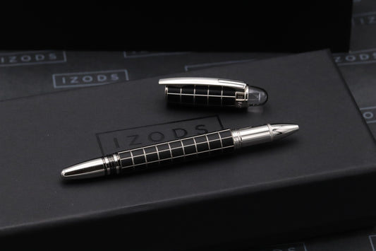 Montblanc Starwalker Rubber Platinum Rollerball / Fineliner Pen