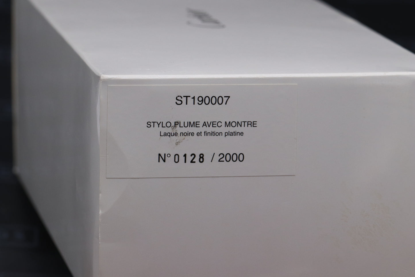 Cartier Black Lacquer Limited Edition Fountain Pen Watch