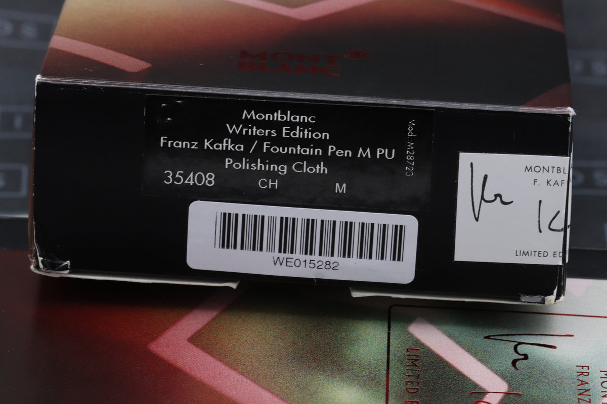 Montblanc Writers Edition Franz Kafka Fountain Pen