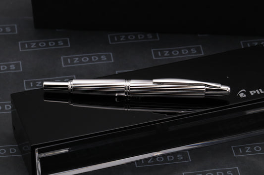 Pilot Capless 2019 Rhodium Stripe Fountain Pen - UNUSED