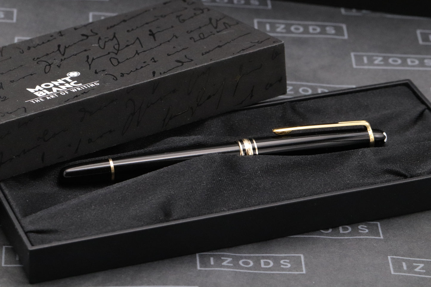 Montblanc Meisterstuck 163 Classique Gold-Coated Rollerball / Fineliner Pen