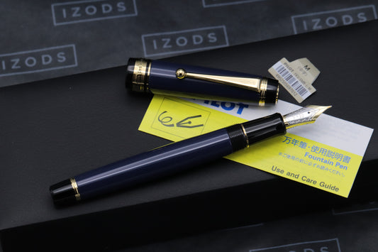 Pilot Custom 845 Urushi Konjo Blue Fountain Pen - UNUSED - Medium Nib