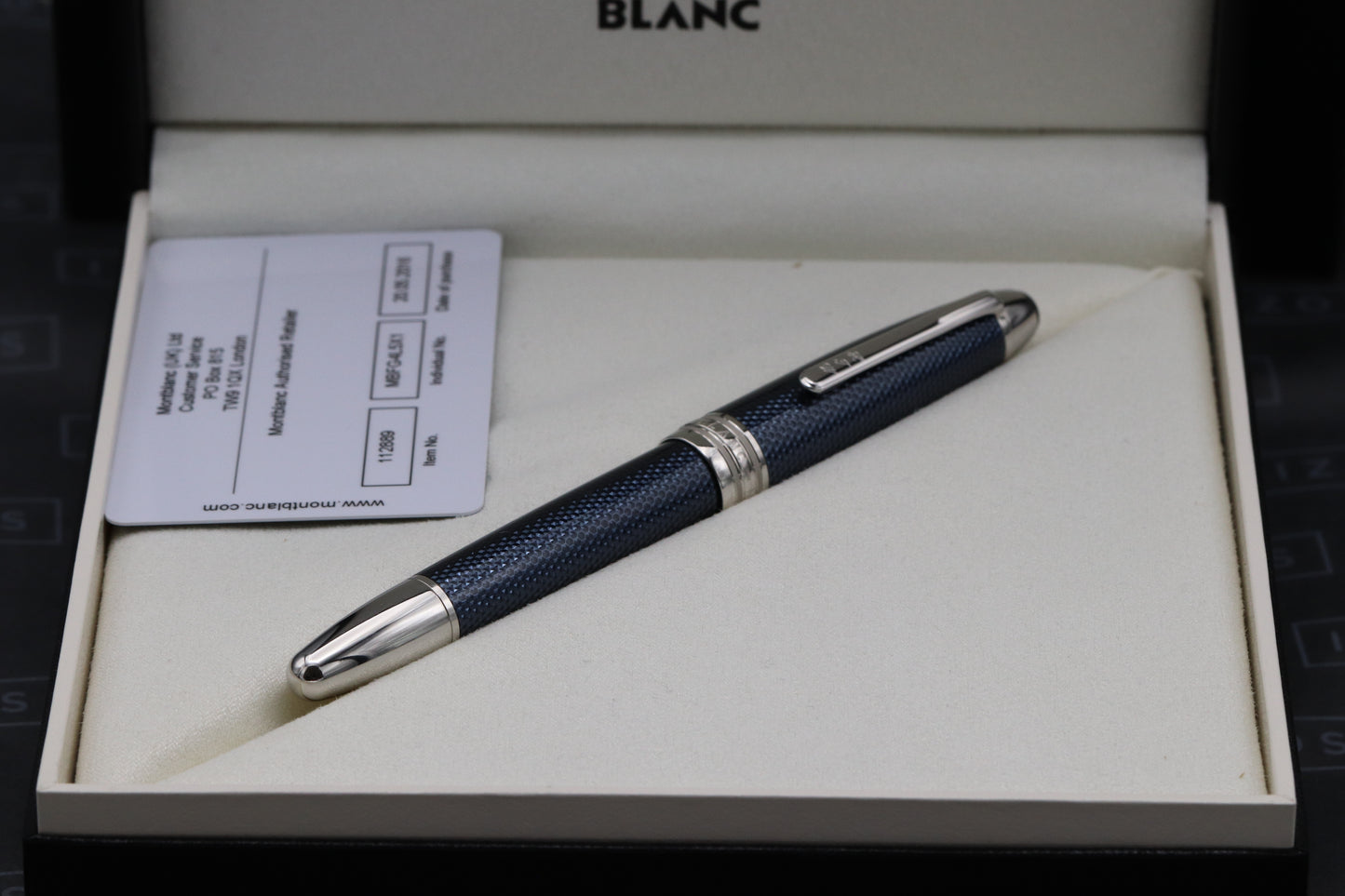 Montblanc Meisterstück LeGrand Blue Hour Fountain Pen