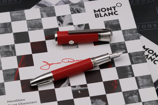 Montblanc Great Characters James Dean SE Fountain Pen - Stub Sorowka Nib