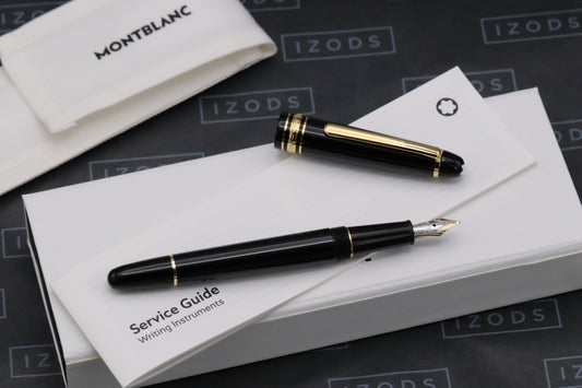 Montblanc Meisterstuck 145 Classique Gold Coated Fountain Pen - OB Nib