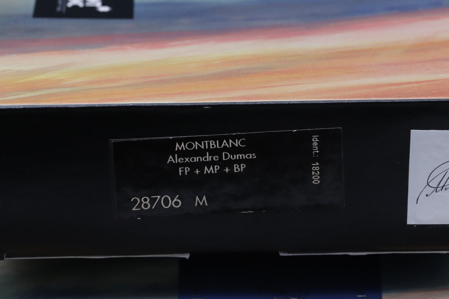 Montblanc Writers Edition Alexandre Dumas (Father) FP, BP, MP Set - UNUSED