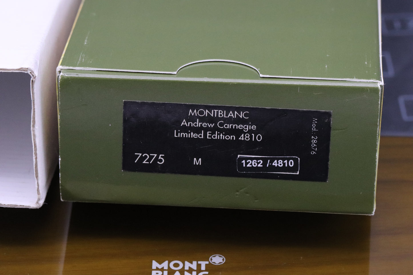 Montblanc Patron of Art 4810 Homage to Andrew Carnegie Fountain Pen - UNUSED