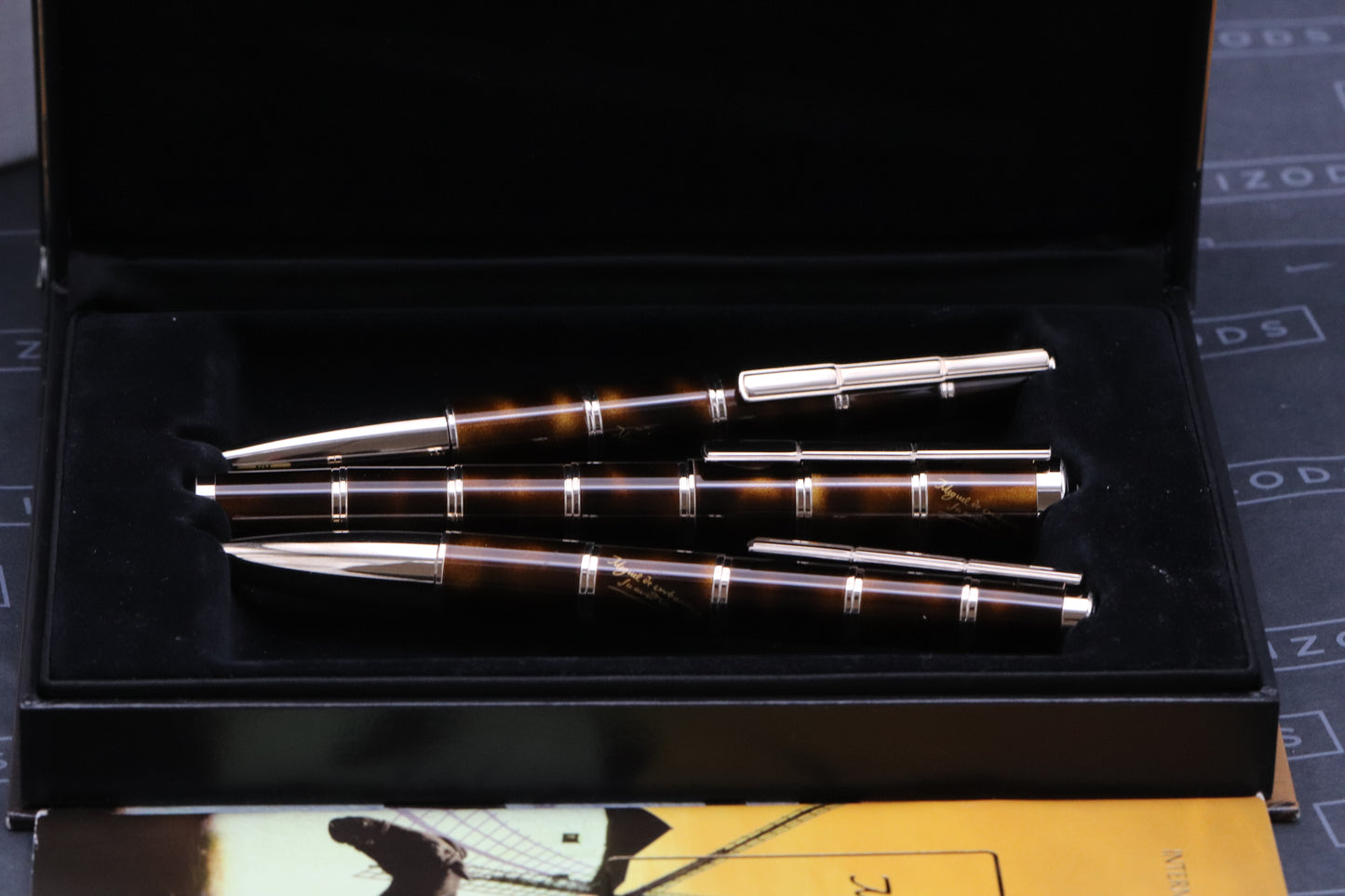 Montblanc Writers Edition Miguel de Cervantes FP, BP, MP Set