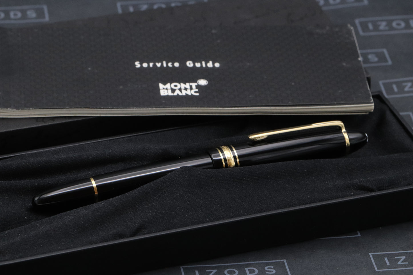 Montblanc Meisterstuck 146 LeGrand Gold Coated Fountain Pen - EF Monotone Nib