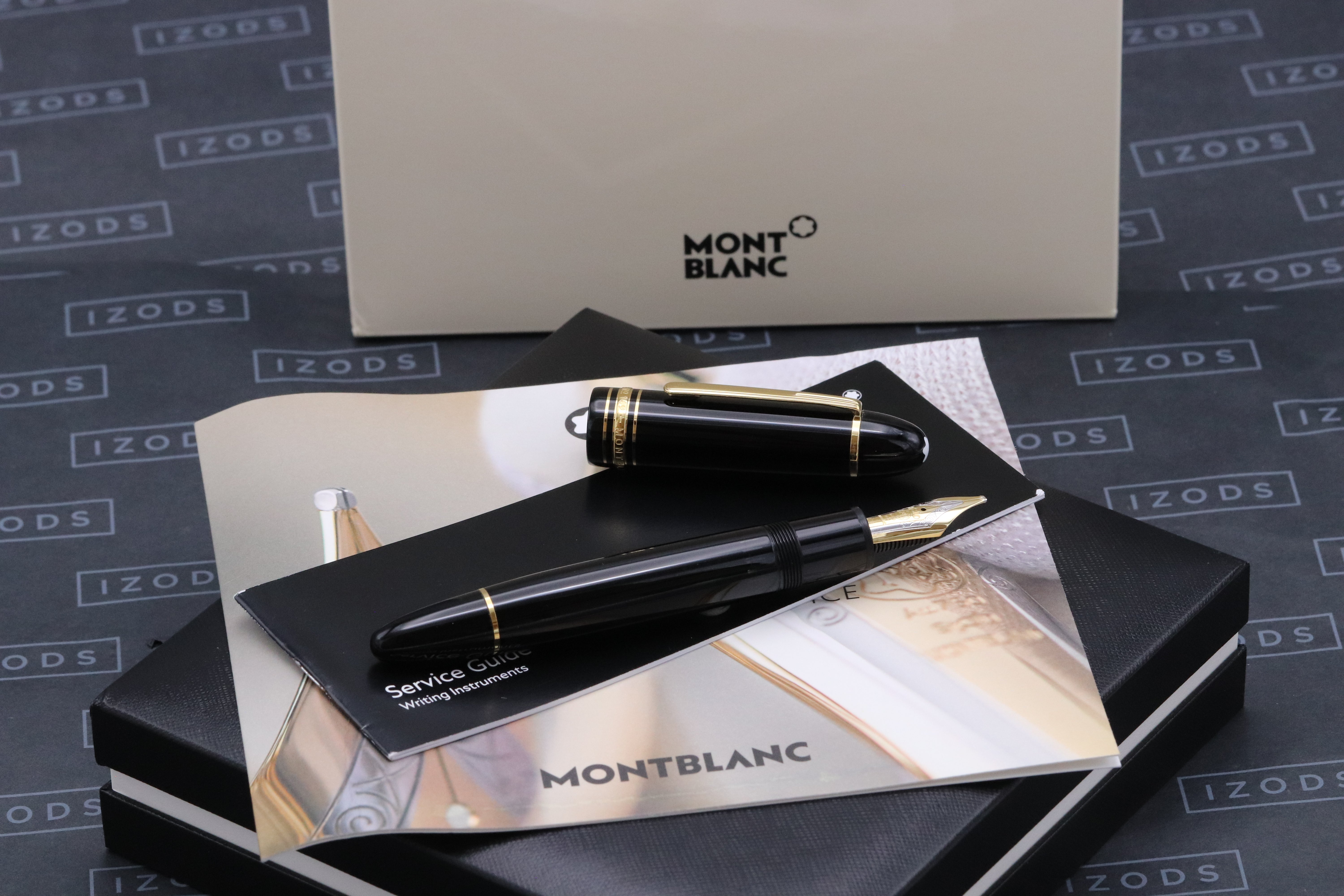 Montblanc Meisterstuck 149 Gold-Coated Fountain Pen - Oblique