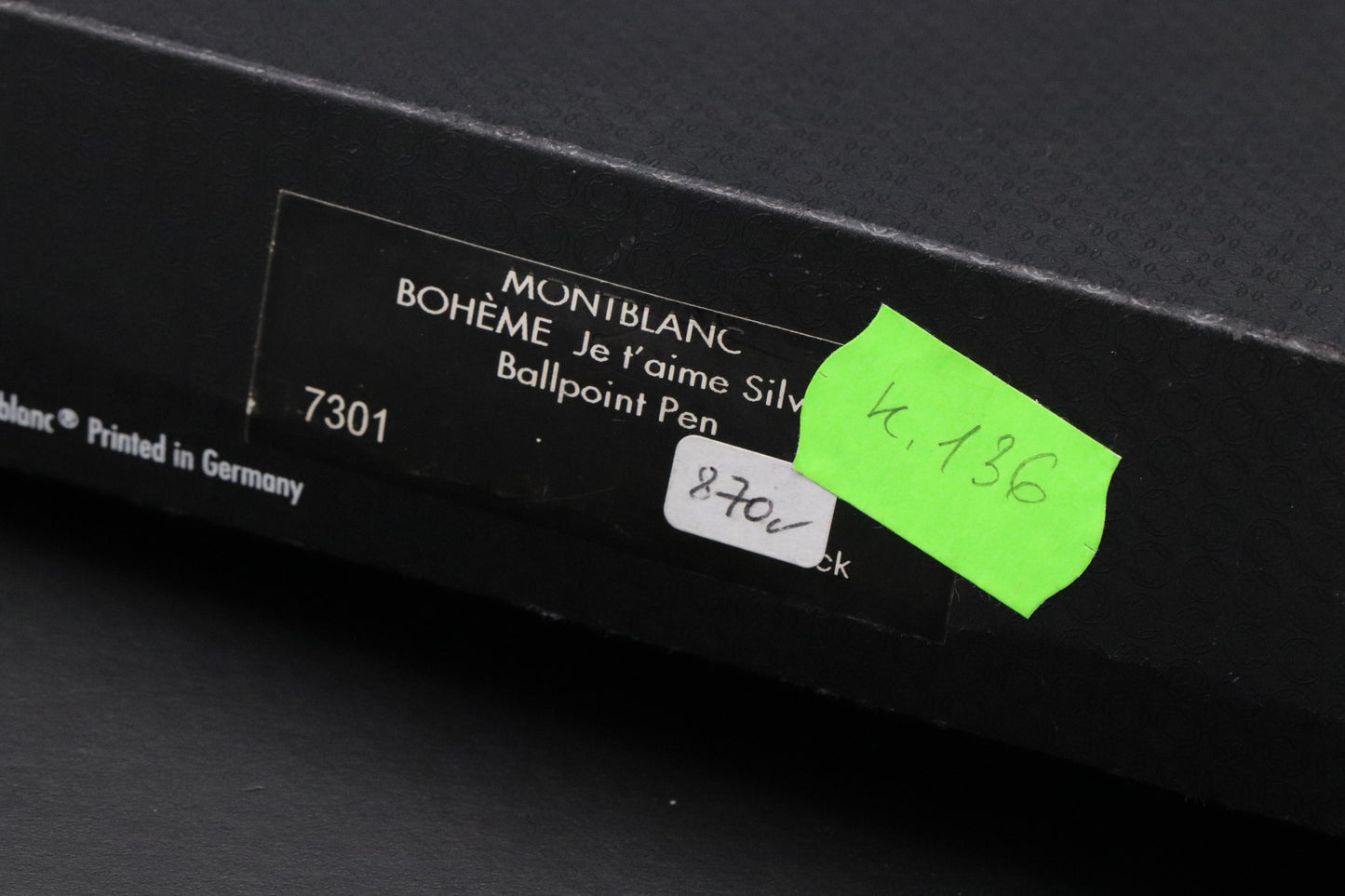 Montblanc Boheme Je T'aime Sterling Silver Ballpoint Pen