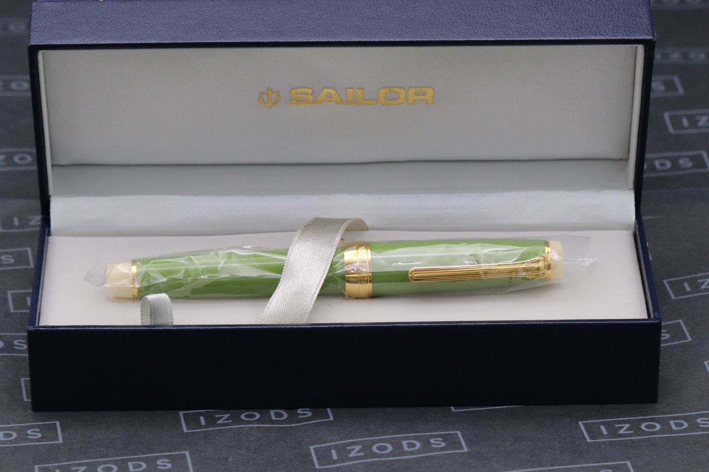 Sailor x Wancher Professional Gear Matcha Fountain Pen