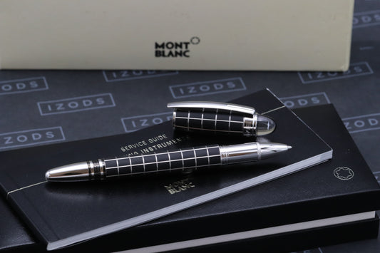 Montblanc Starwalker Rubber Platinum Rollerball / Fineliner Pen