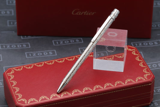 Cartier Santos de Cartier Palladium Ballpoint Pen