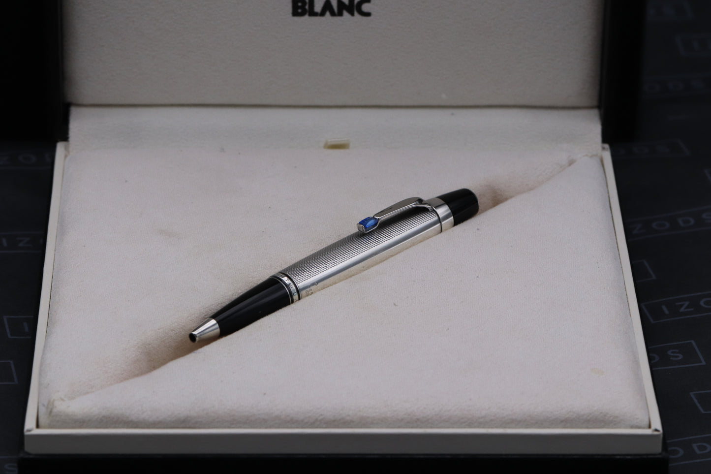 Montblanc Boheme Silver Bleu Sterling Silver Ballpoint Pen