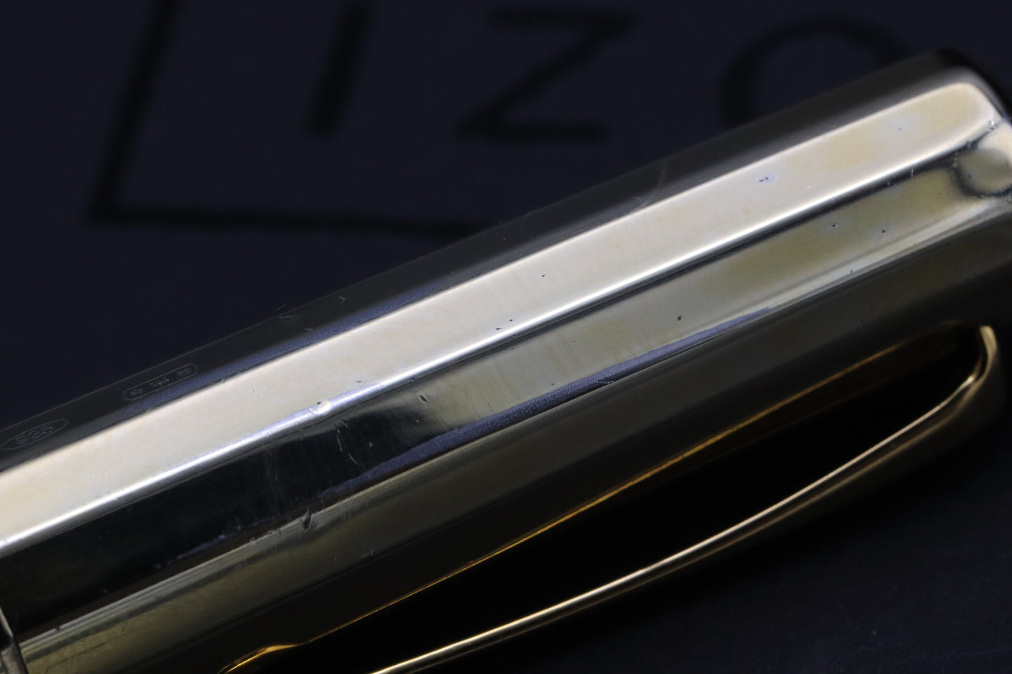 Omas Dama Arco Bronze Preziose Vermeil Cap Fountain Pen