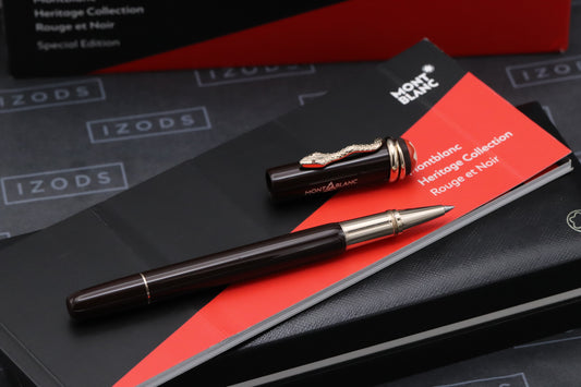 Montblanc Heritage Rouge et Noir Tropic Brown Special Edition Rollerball Pen