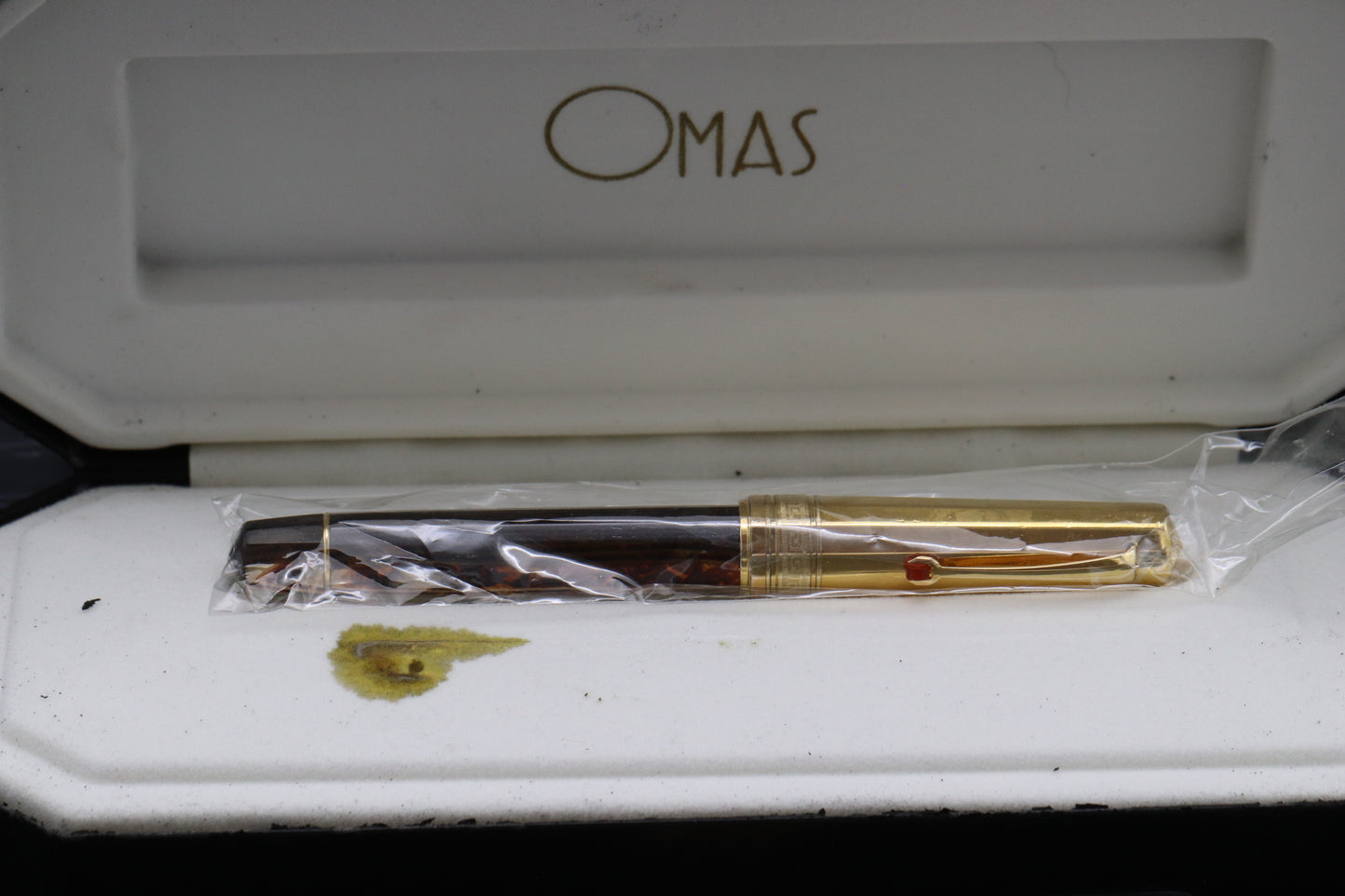 Omas Paragon Arco Bronze Preziose Vermeil Cap Fountain Pen