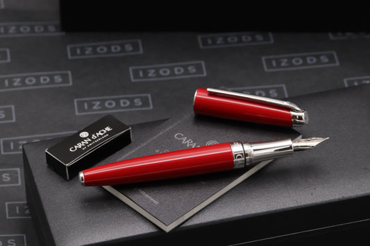 Caran d'Ache Leman Scarlet Red Fountain Pen